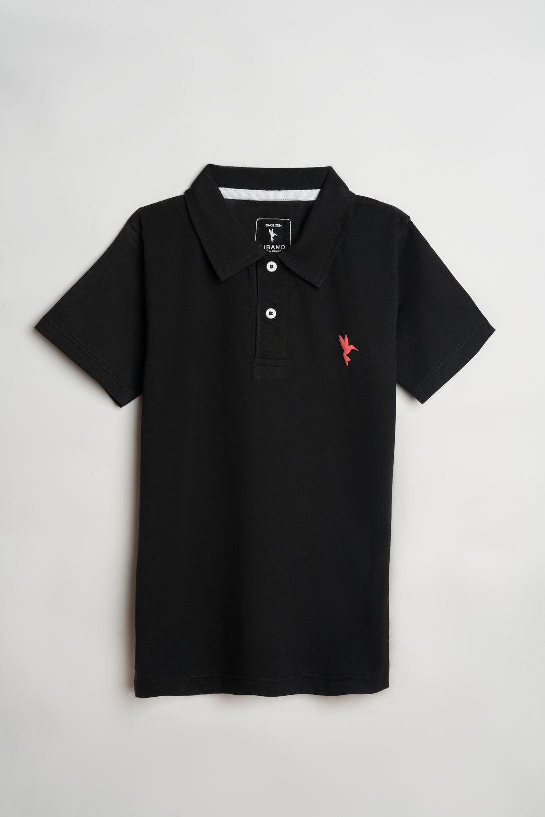 Classic Black Boys' Polo Shirt - Premium Quality