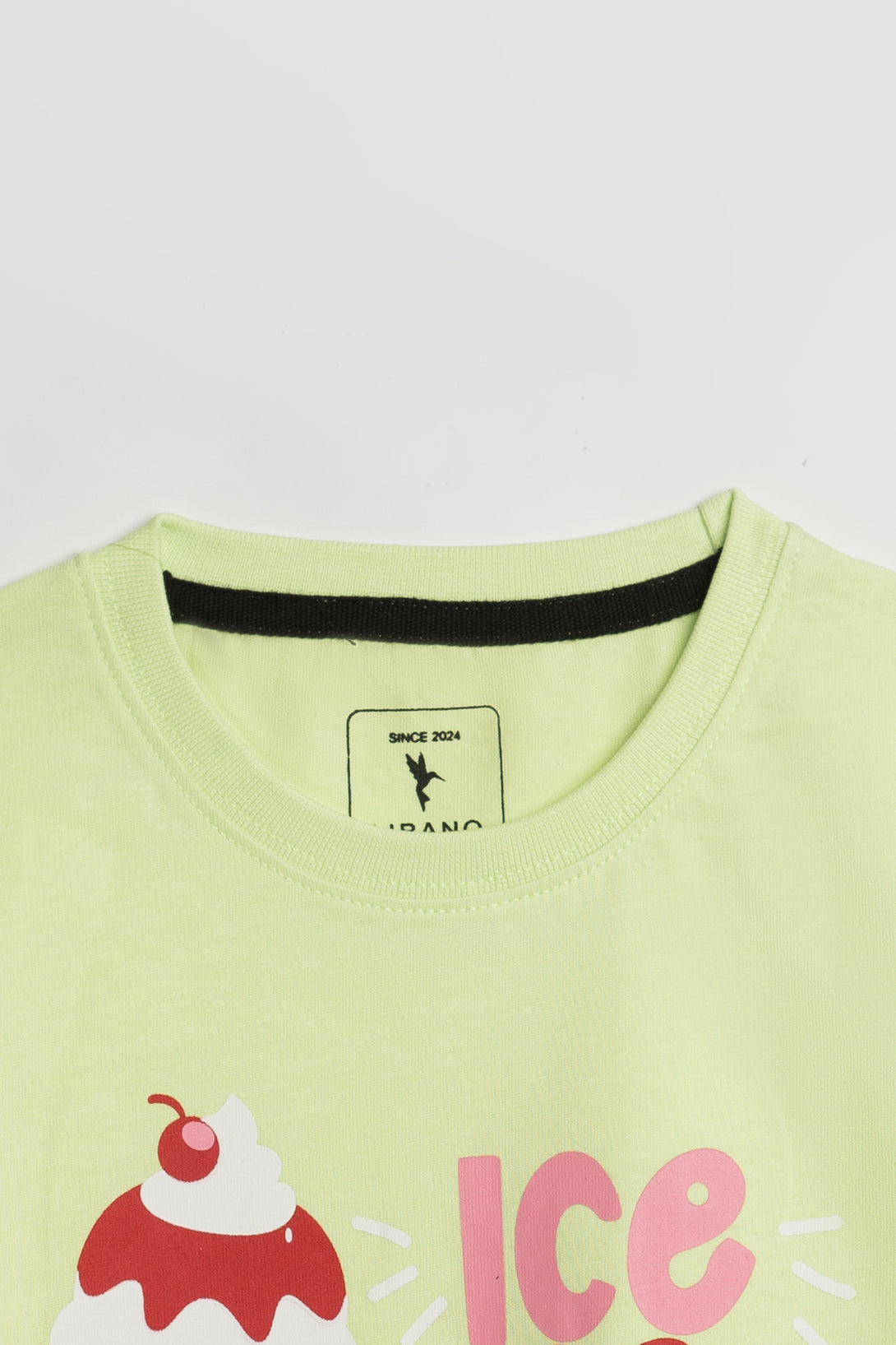Lemonade Ice Cream Graphic Tee for Girls - Libano