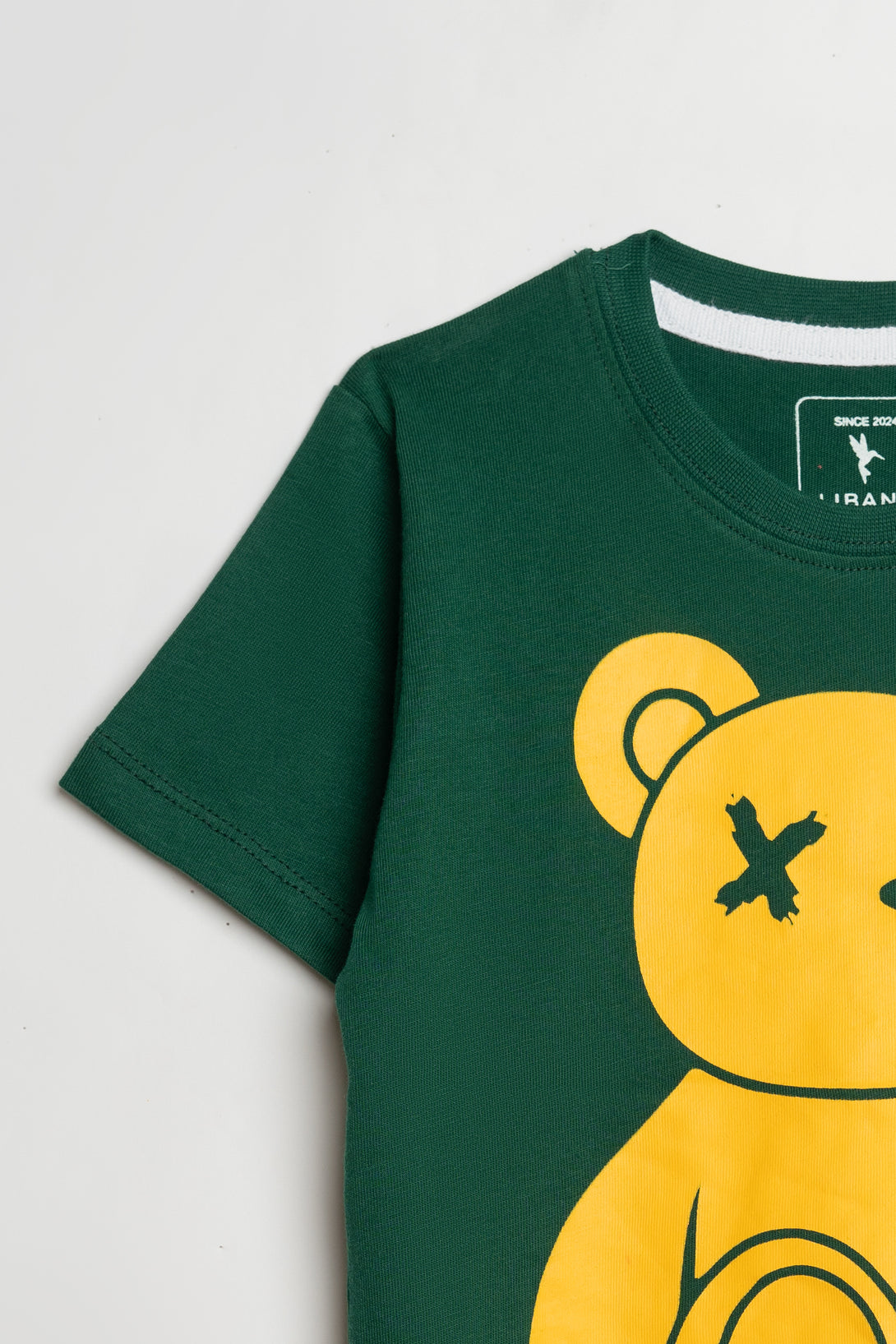 Green Teddy Tee for Boys - Premium Graphic T-Shirt