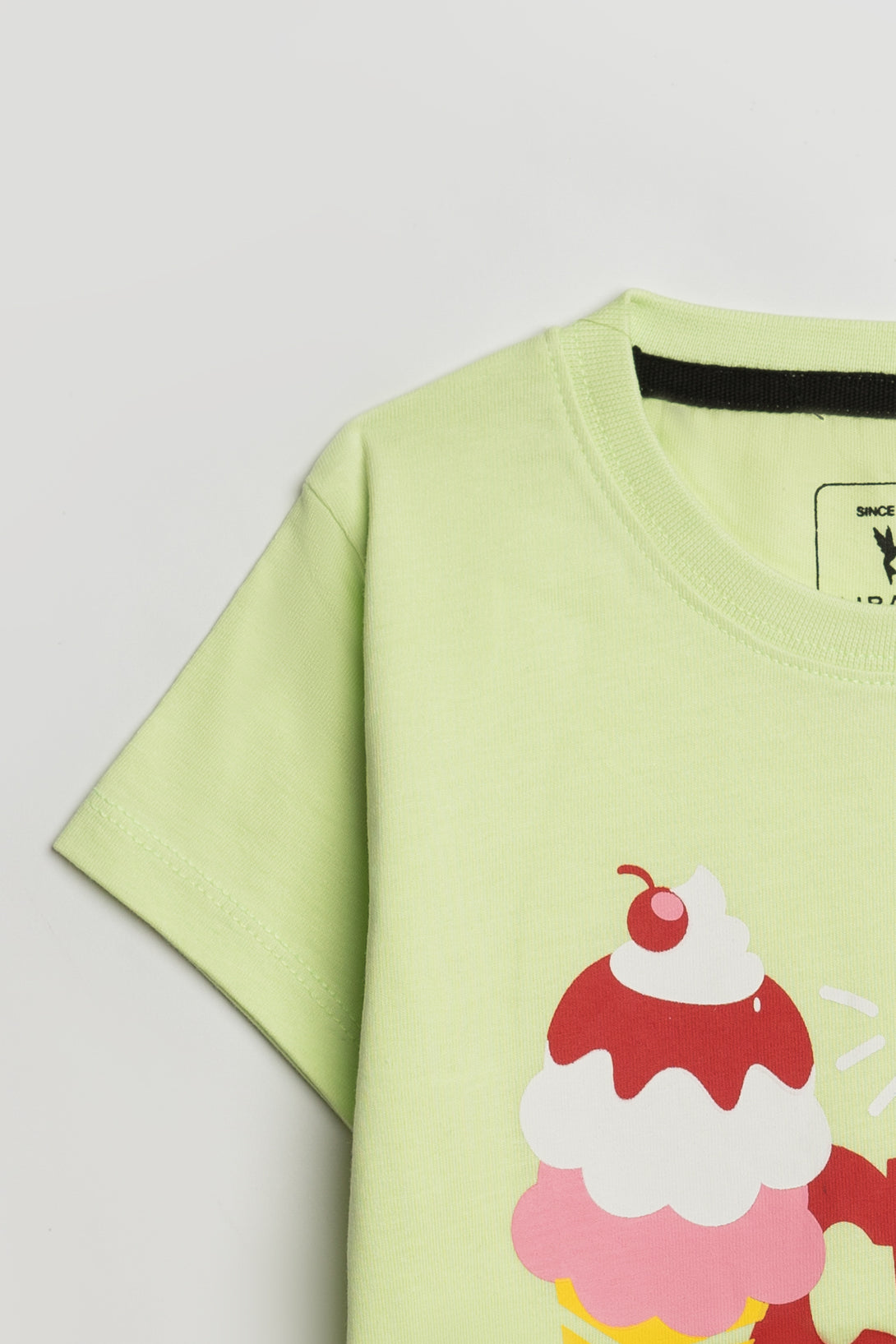Lemonade Ice Cream Graphic Tee for Girls - Libano