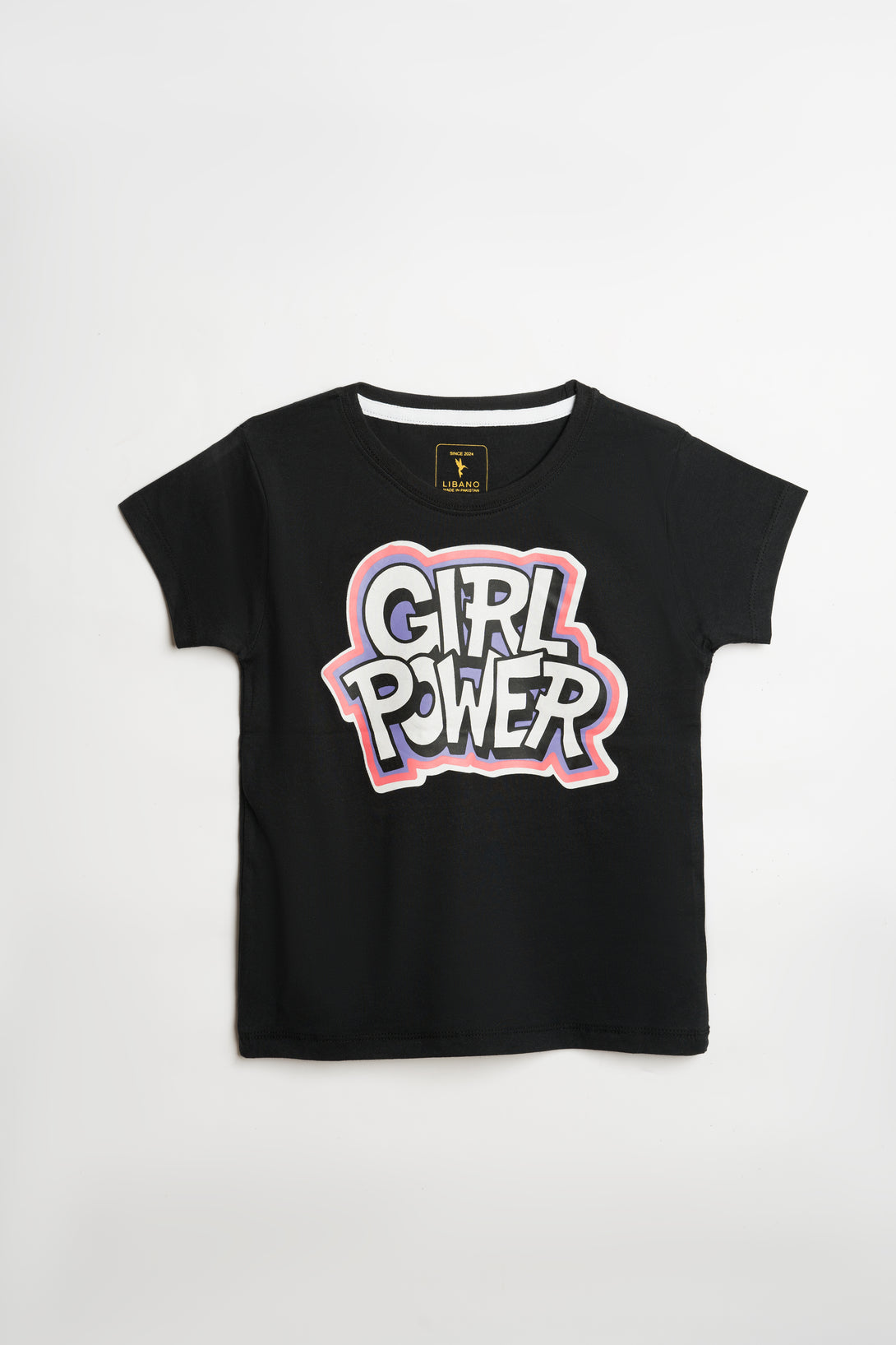 Black Girl Power Graphic Tee - Empowering Fashion for Girls