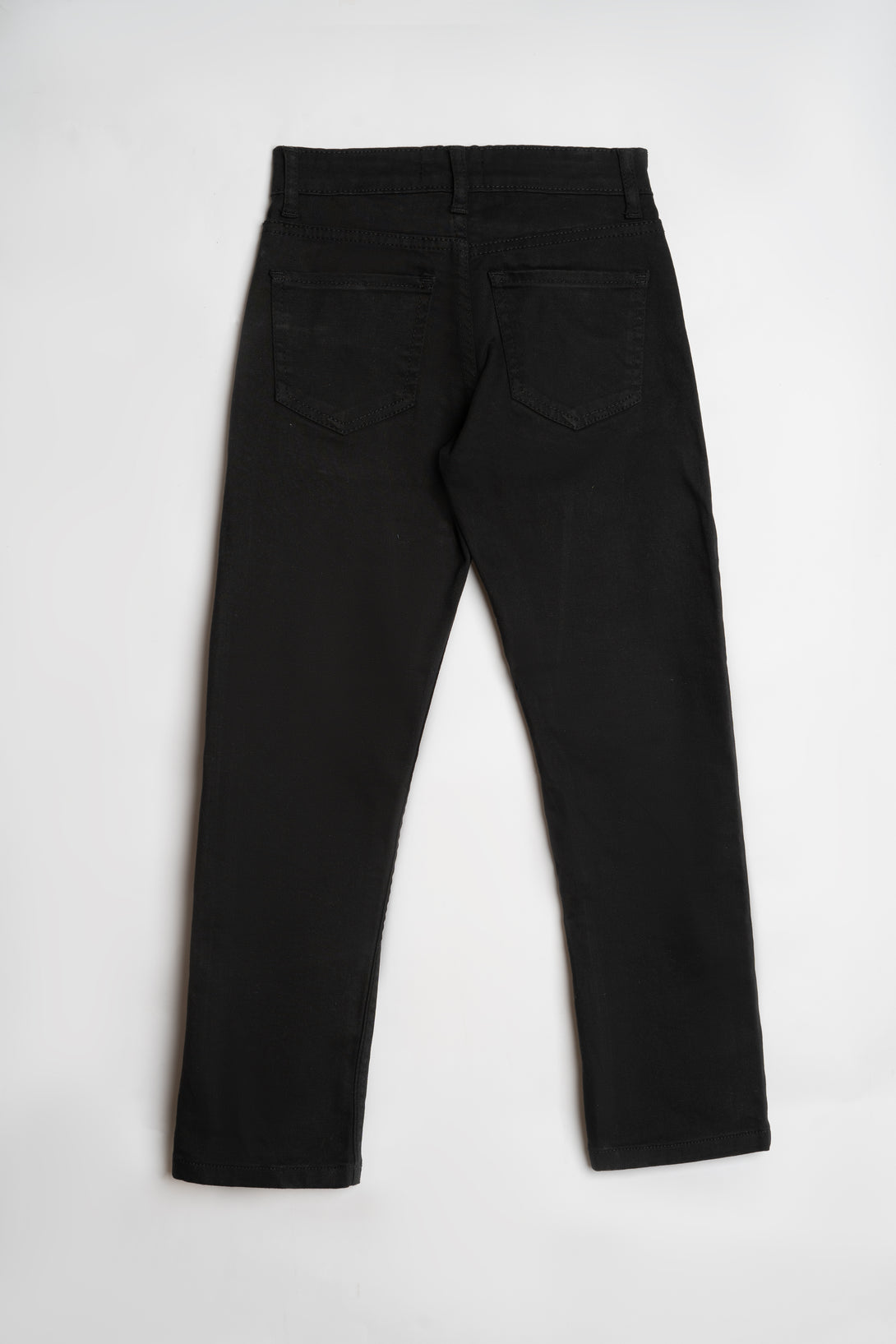 Shop Boys' Black Slim Fit Chino Pants - Libano