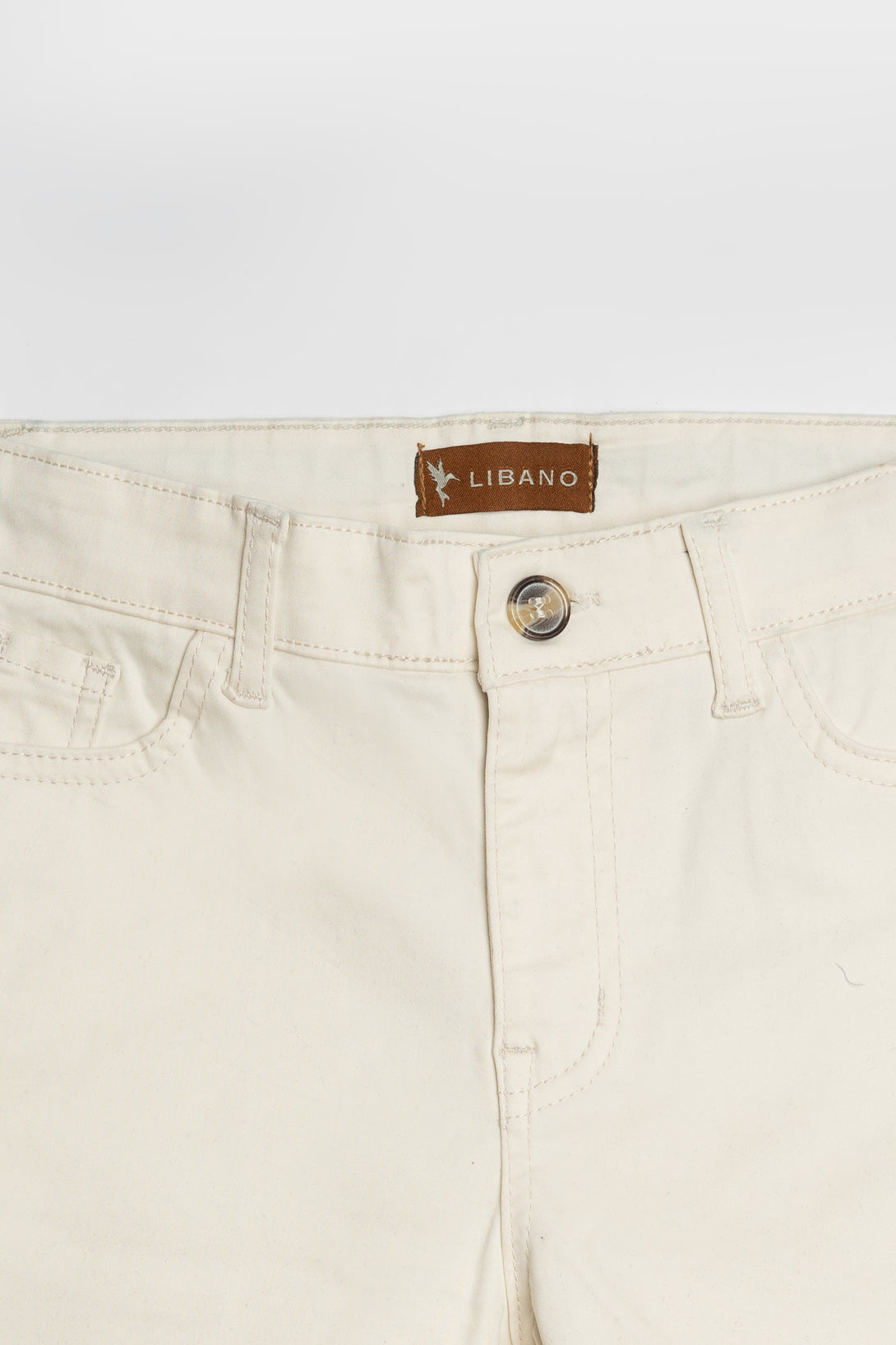Boys' Beige Luxe Twill Shorts | Premium Kids Apparel