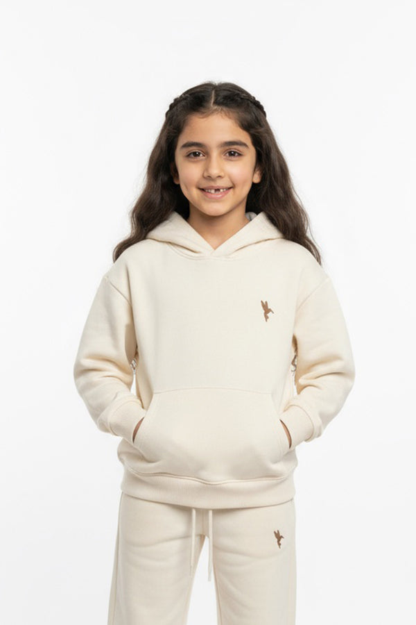 Libano Fleece Hoodie & Pant Set – Off White